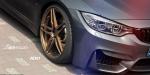BMW M4 Coupe on Golden ADV.1 Wheels 2014 года